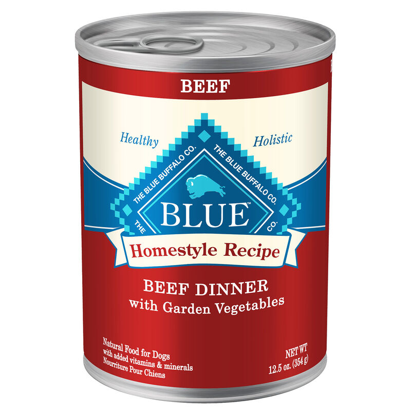 Homestyle Recipe Beef Dinner With Garden Vegetables Dog Food image number 1