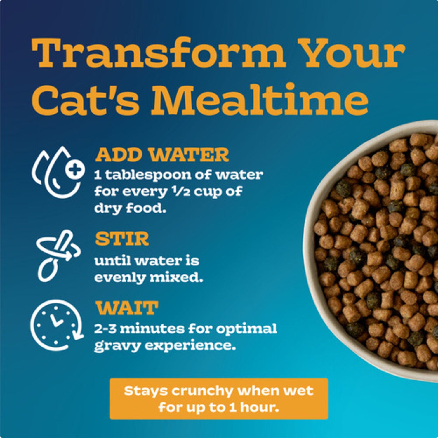 Blue Buffalo Tastefuls Irresistible Gravy Experience Salmon & Brown Rice Recipe Dry Cat Food, 7-Lb Bag