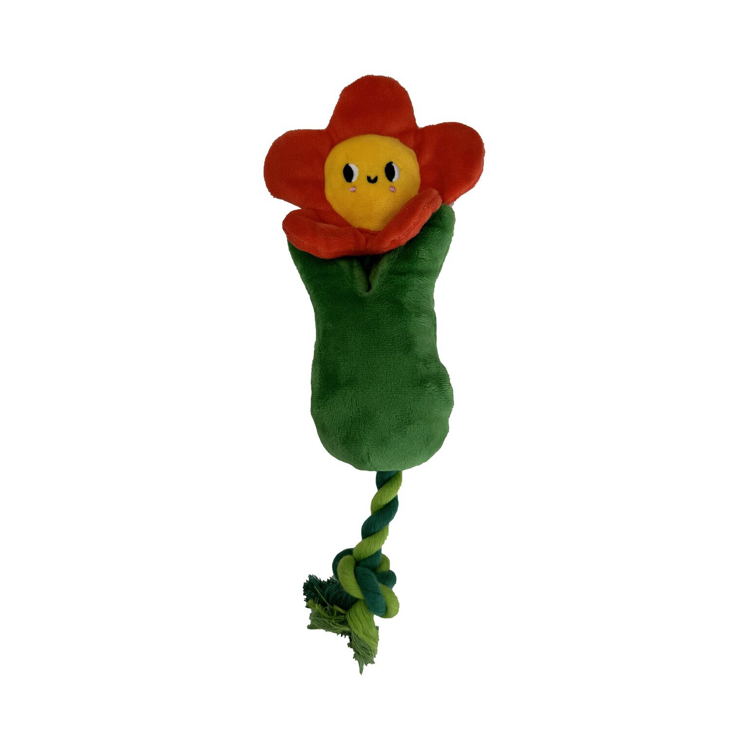 #Bff Juicy Blooms Pull Thru Flower Dog Toy, 13"
