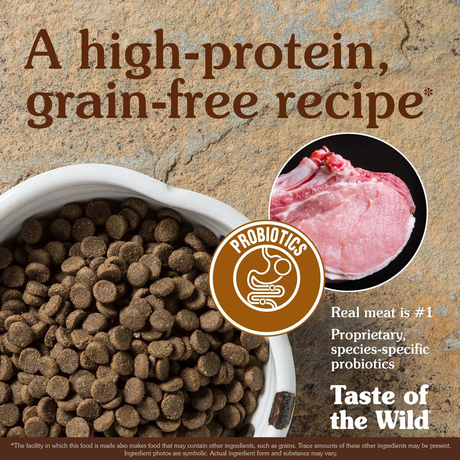 Taste Of The Wild Southwest Canyon Canine Recipe With Wild Boar Grain-Free Dry Dog Food, 28-Lb Bag