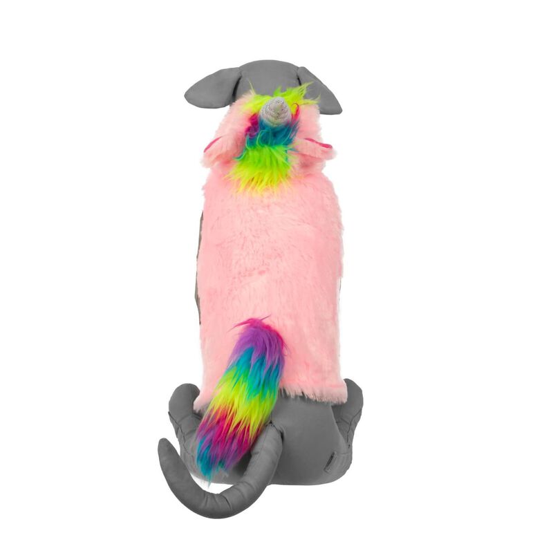 Pink Fuzzy Unicorn Costume image number 1