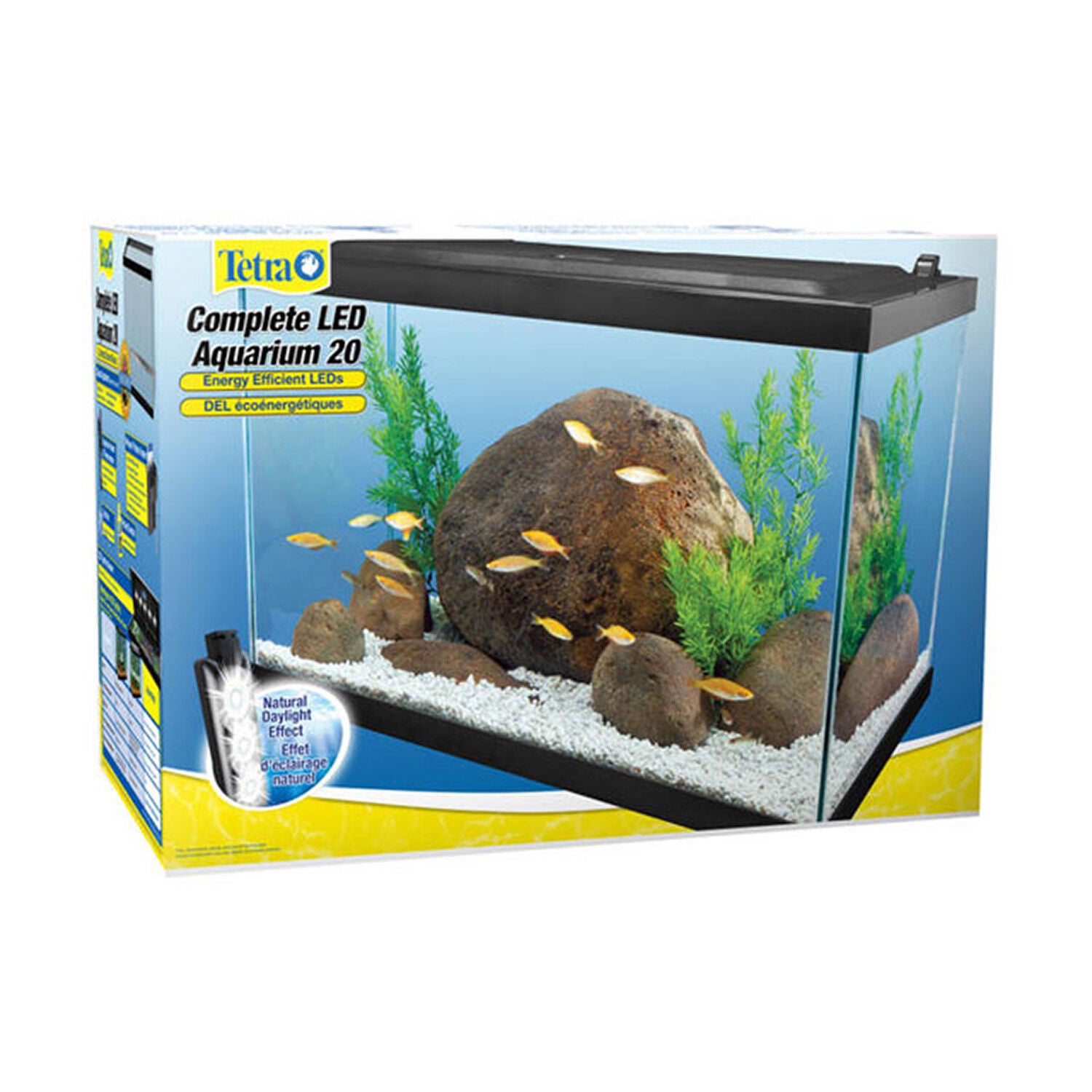 Deluxe Led Glass Aquarium Kit
