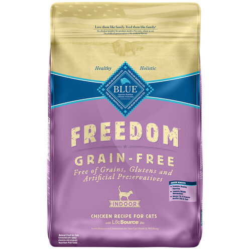 Freedom Grain Free Indoor Natural Chicken Recipe Cat Food