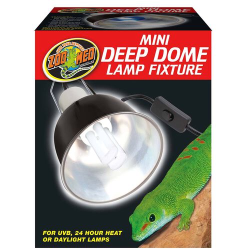 Mini Deep Lamp Fixture For Reptiles