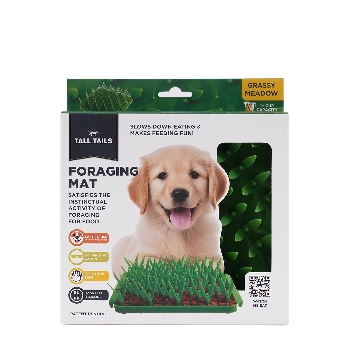 Tall Tails Green Grass Dog Foraging Mat