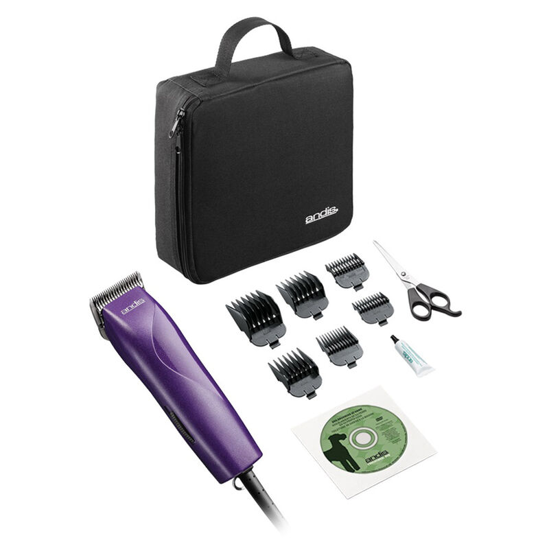 Easy Clip Groom Detachable Blade Clipper Kit - Purple image number 2