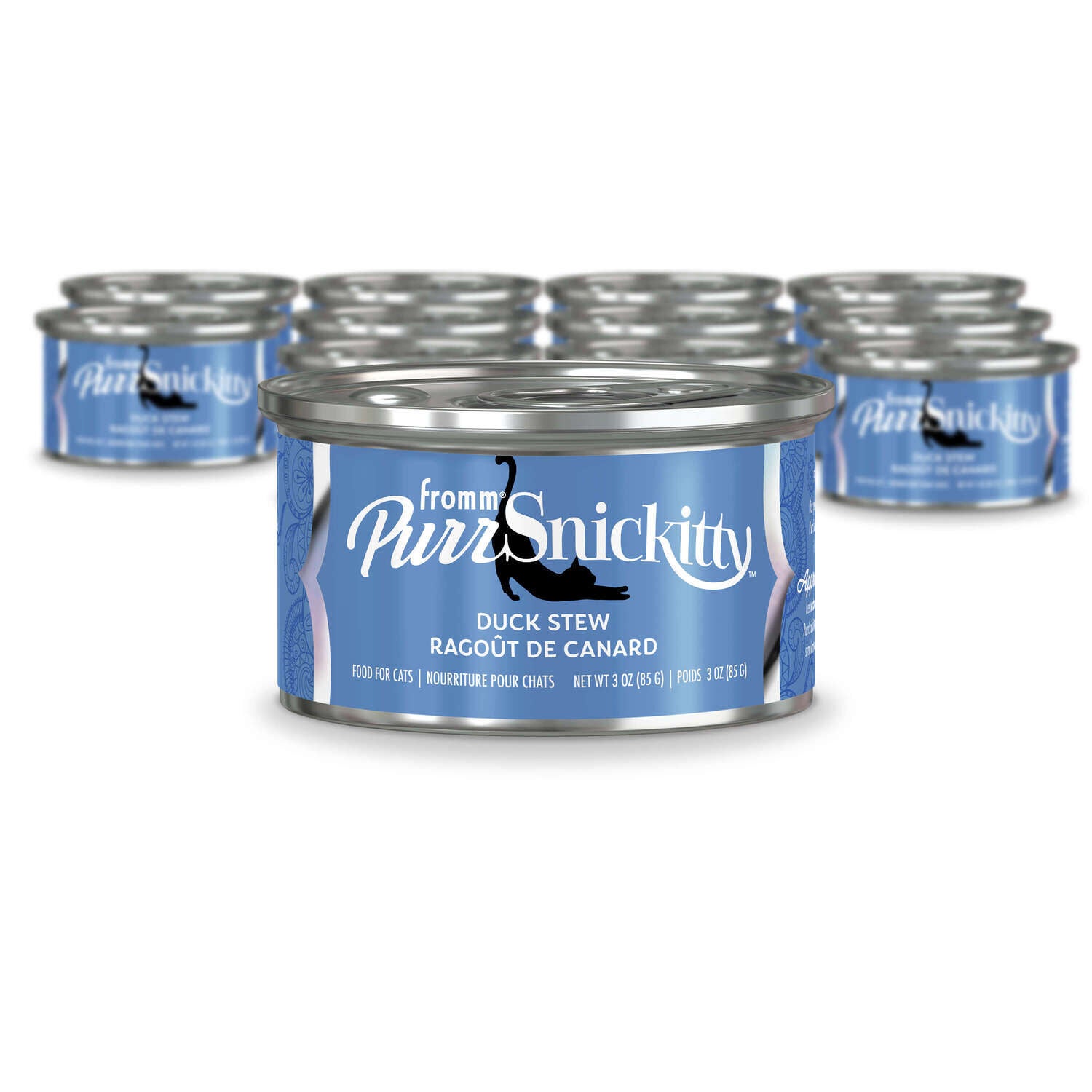 Fromm Purrsnickitty Duck Stew Wet Cat Food, 3-Oz