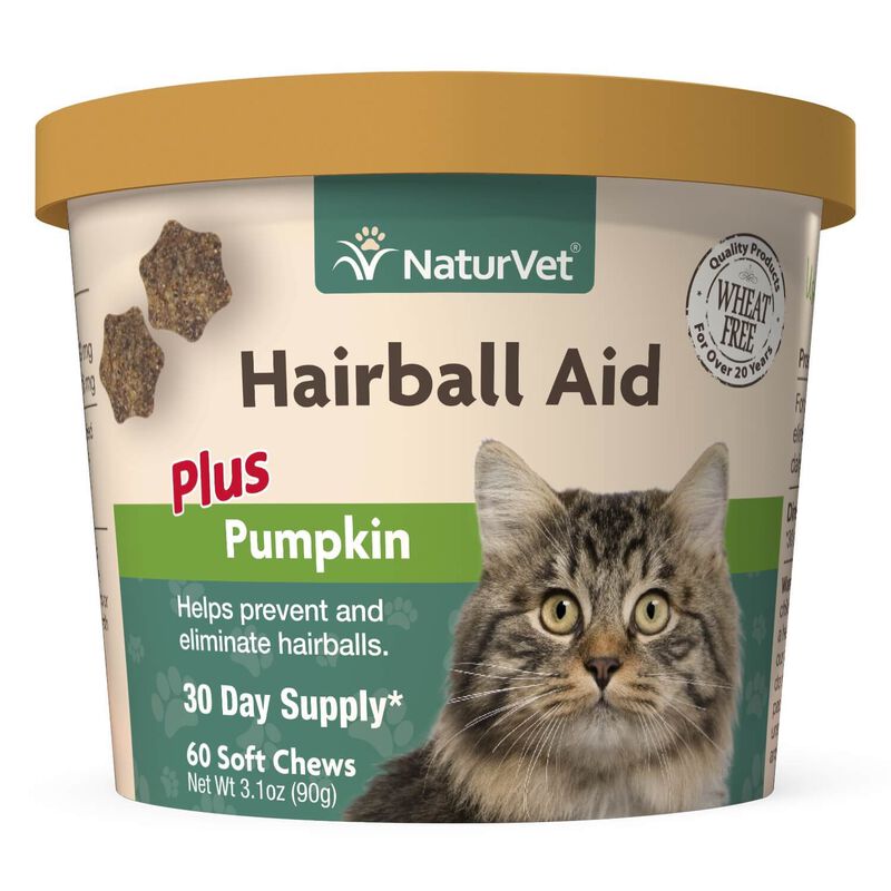 Hairball Aid Supplement For Cats - Plus Pumpkin image number 1