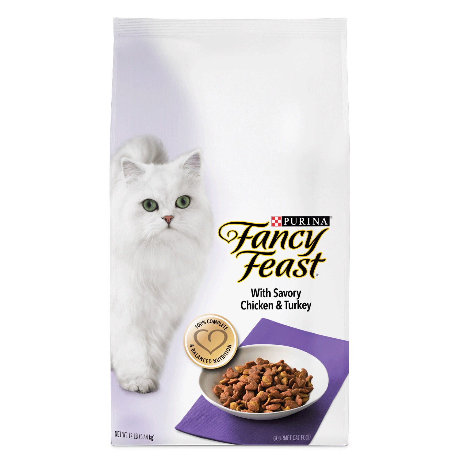 Fancy Feast Savory Chicken Turkey Dry Cat Food