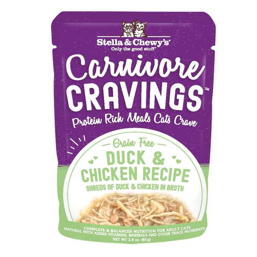 Carnivore Cravings Duck & Chicken Recipe Cat Food