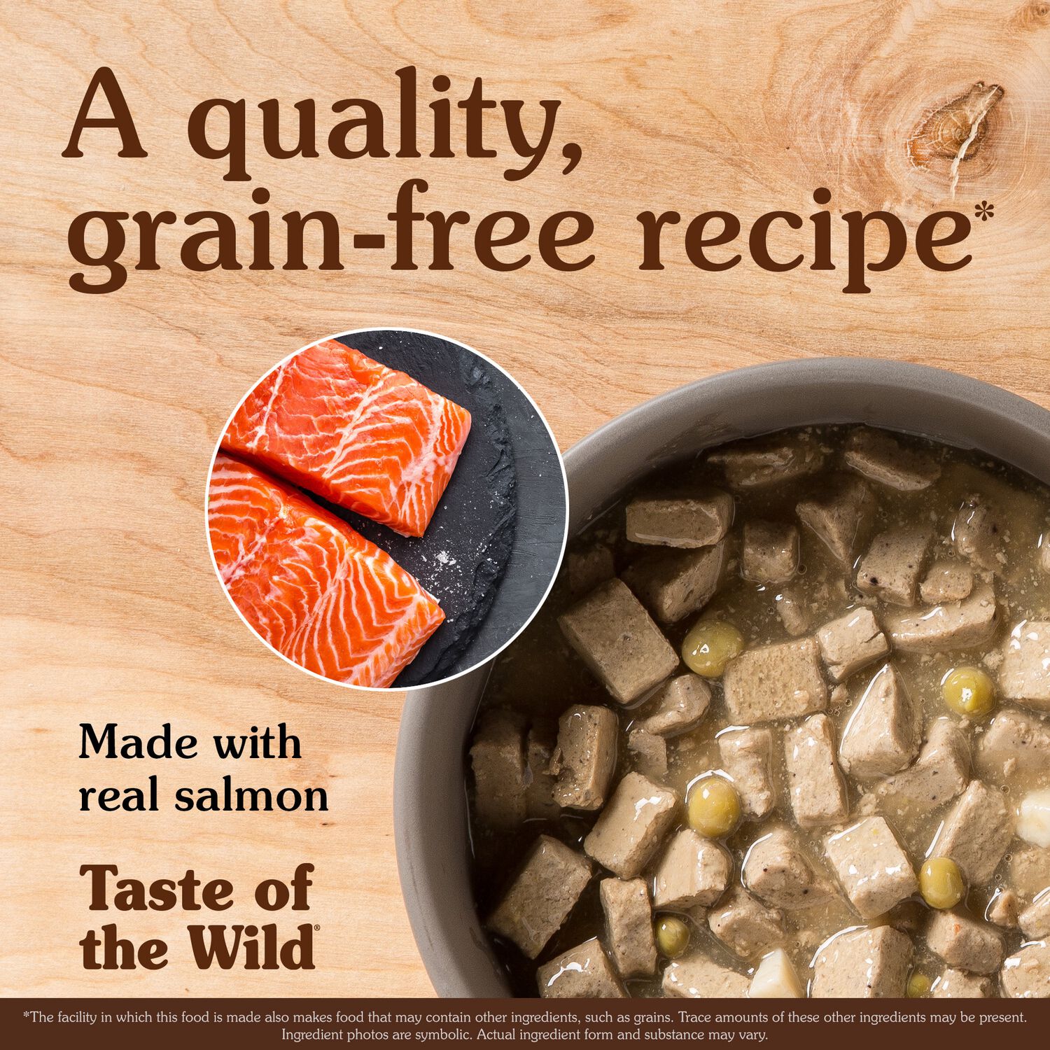 Taste Of The Wild Wet Dog Food, Pacific Stream Canine Recipe With Salmon In Gravy, 13.2-Oz Can