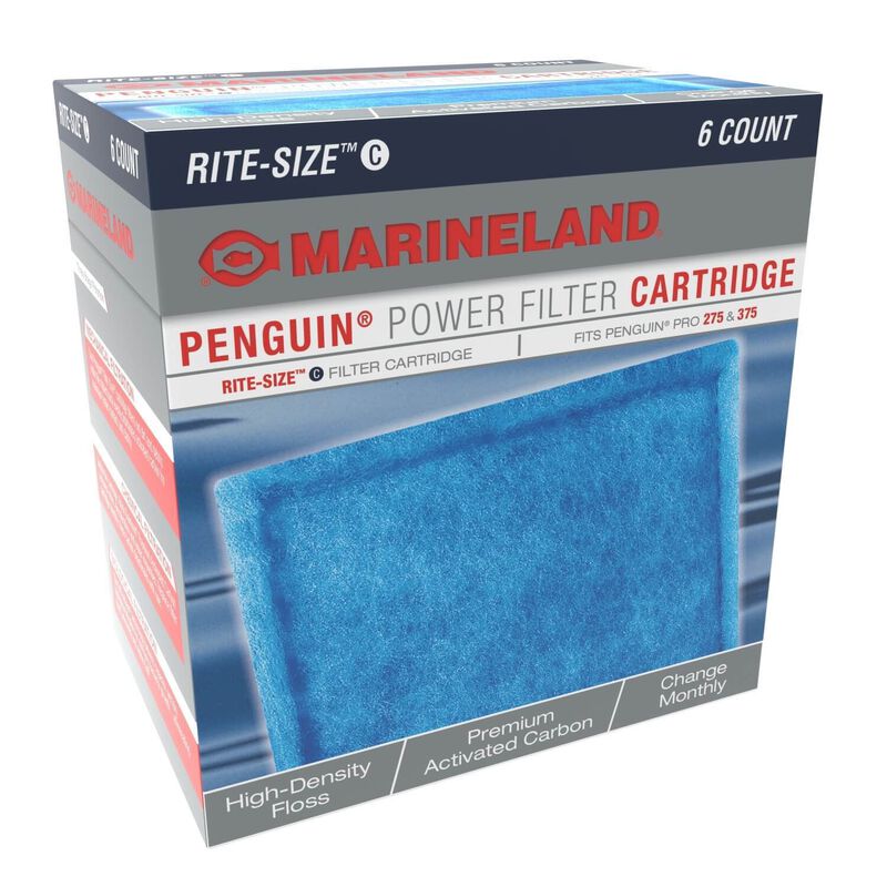 Marineland Rite Size Penguin Power Aquarium Filter Replacement Cartridge Size C