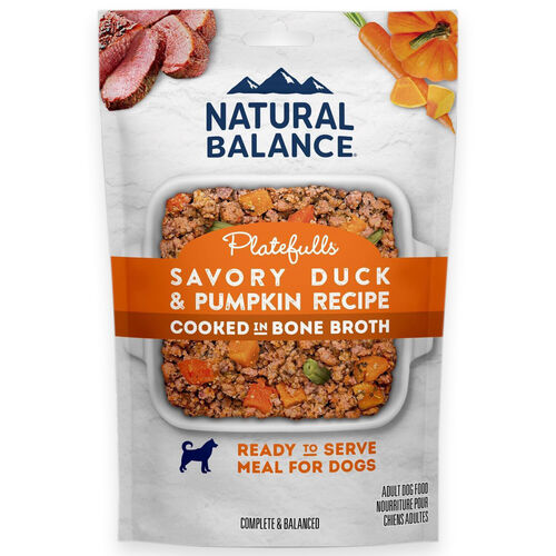 Natural Balance Original Ultra Platefulls Savory Duck & Pumpkin Recipe Wet Dog Food