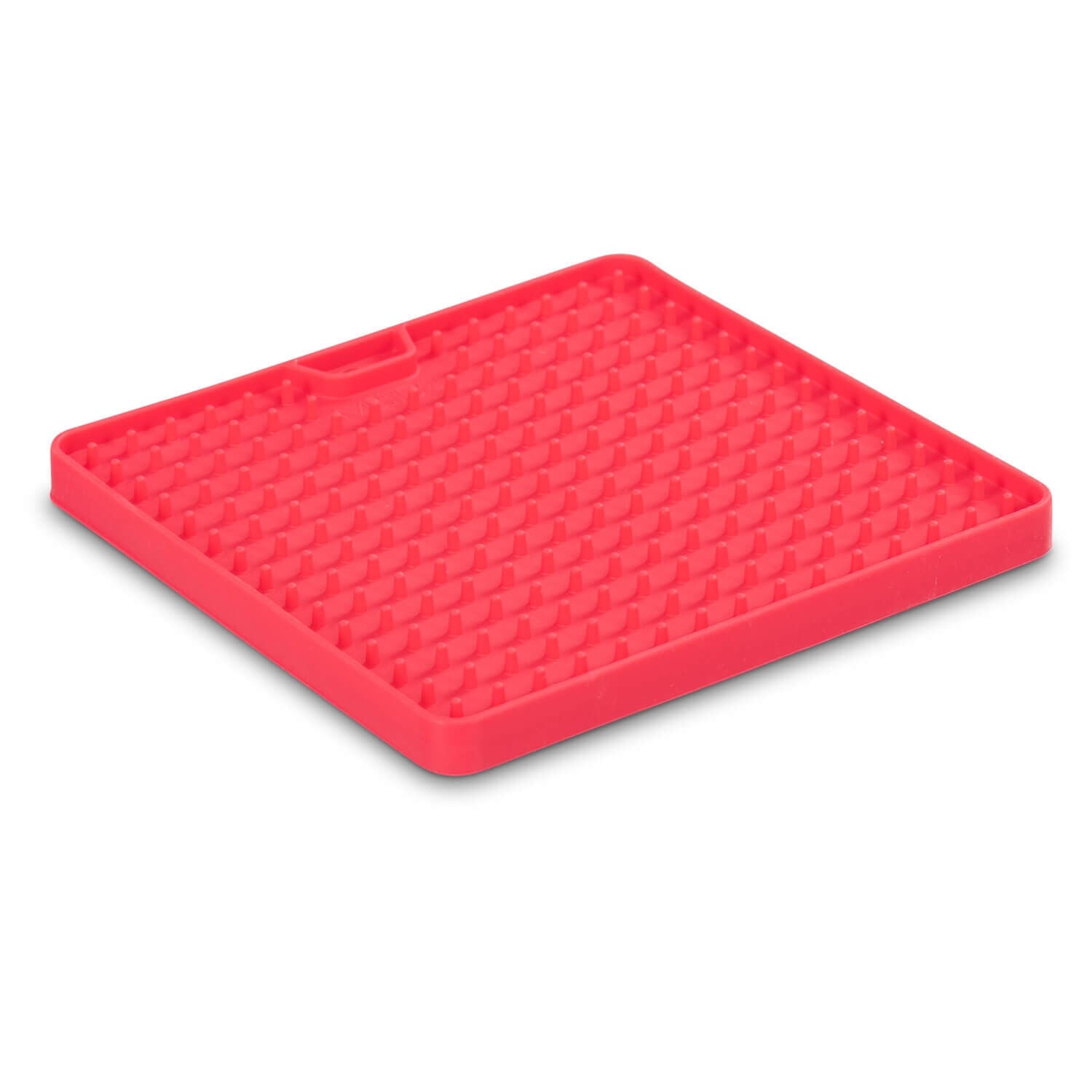 Messy Mutts Silicone Reversible Interactive Feeding And Licking Mat For Cats And Dogs, 5.5"