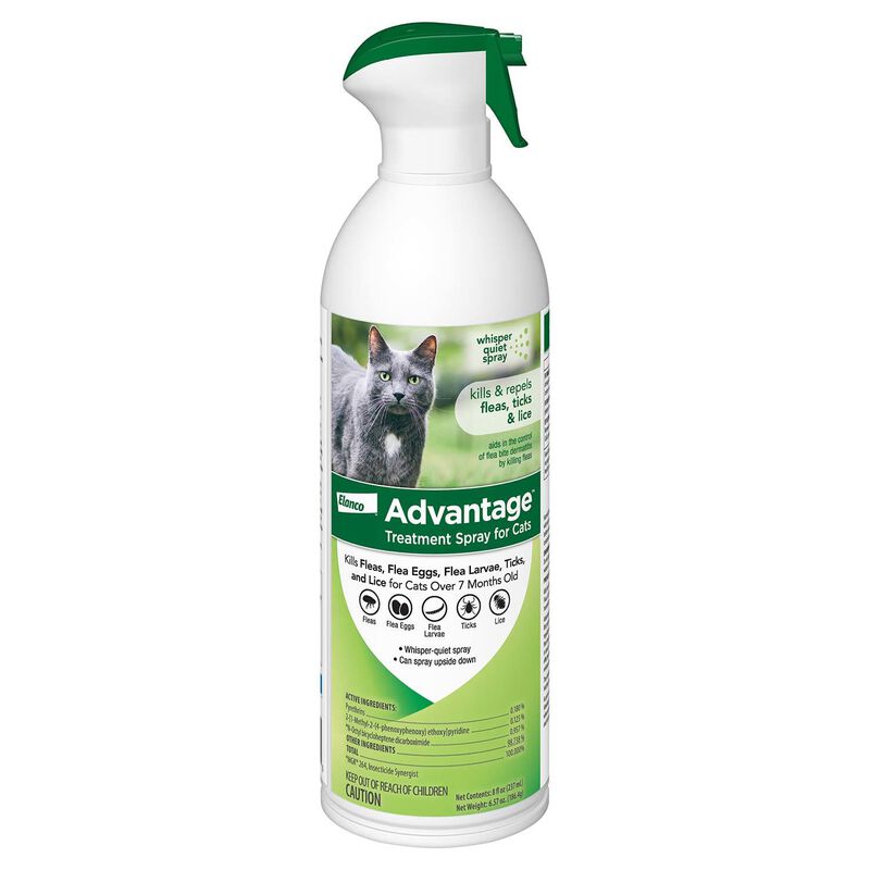 Advantage Flea & Tick Spray For Cats image number 1