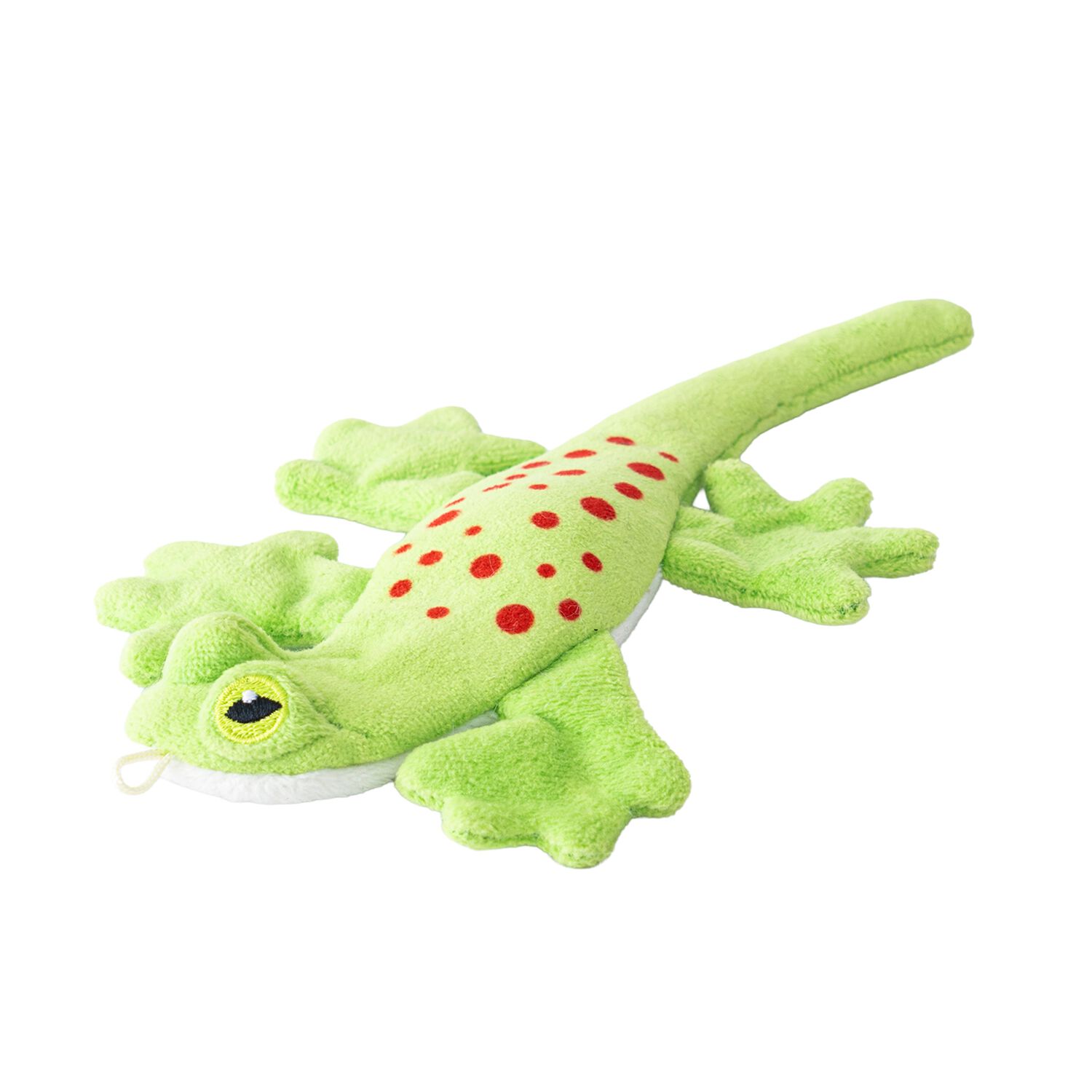 Tall Tails Lizard Rope Body Stuffless Squeaker Plush Dog Toy, 8-Inch