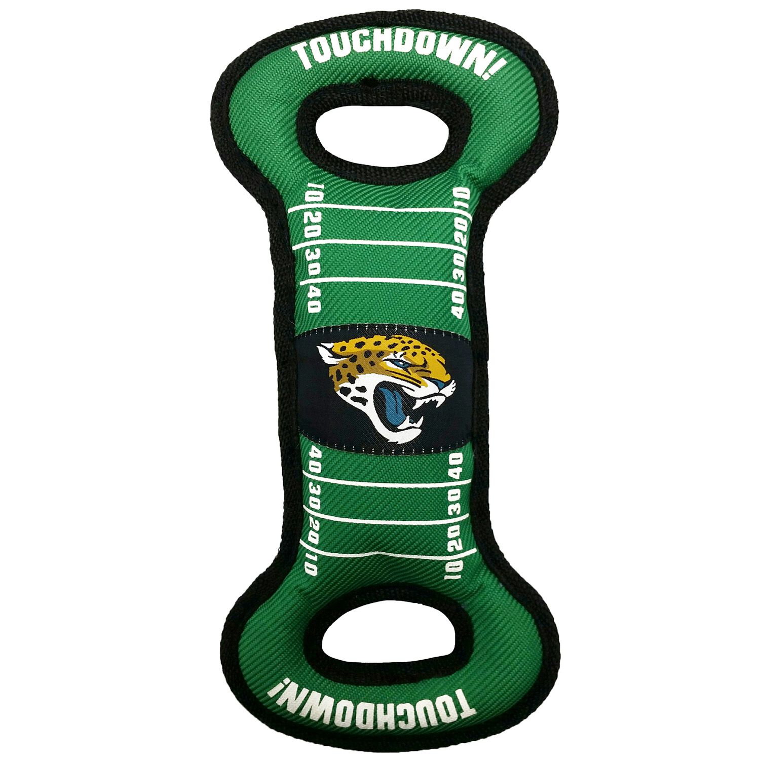 Pets First Jacksonville Jaguars Field Durable Dog Tug Toy