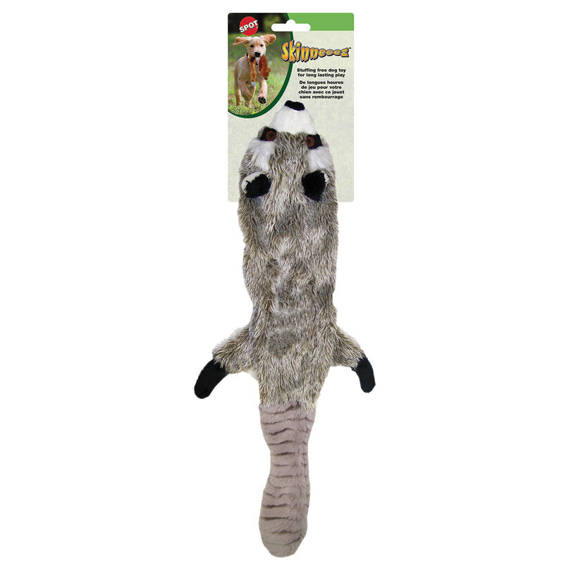 Spot Mini Skinneeez Raccoon 14" Dog Toy, Forest Series
