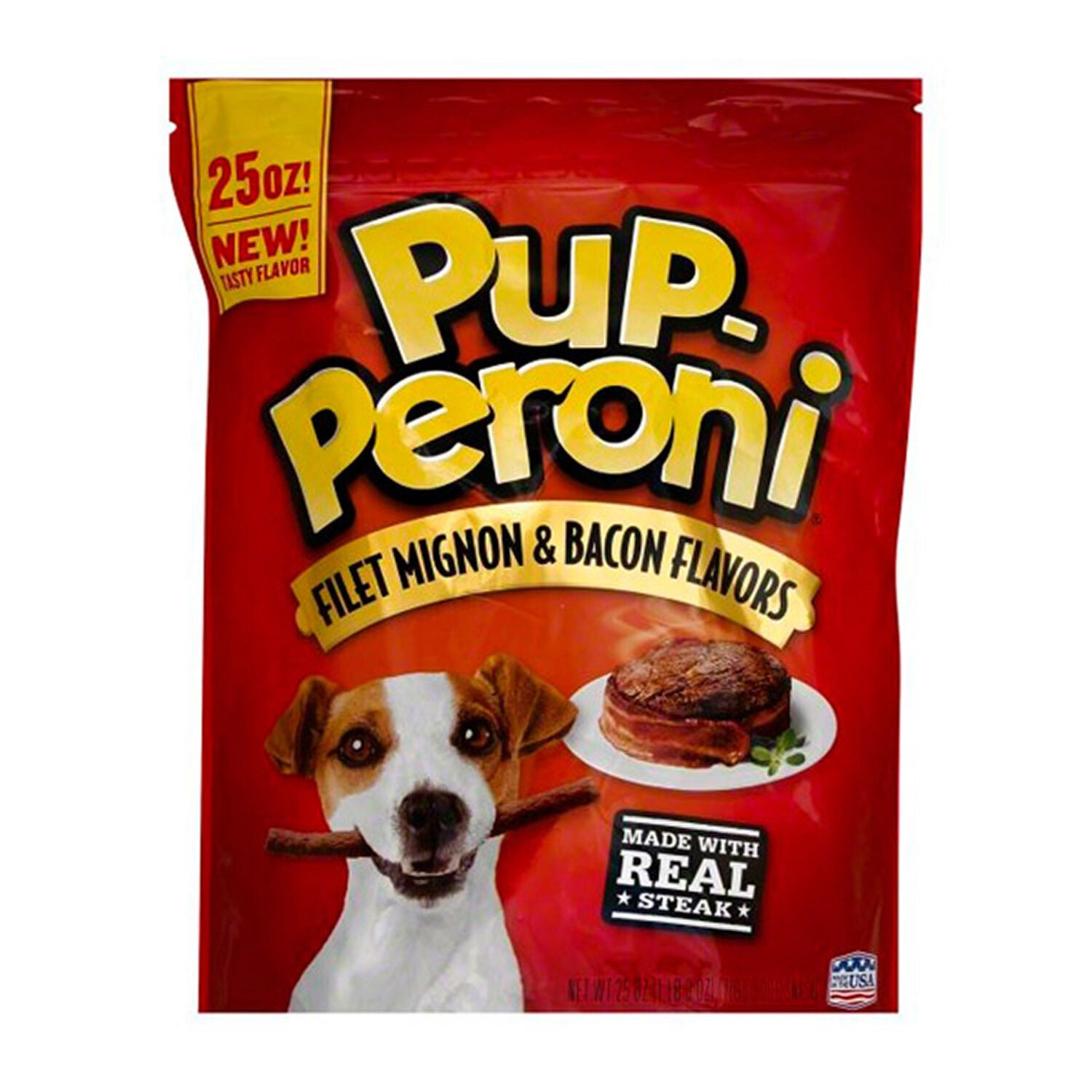 Pup-Peroni Filet Mignon & Bacon Flavors Dog Treat
