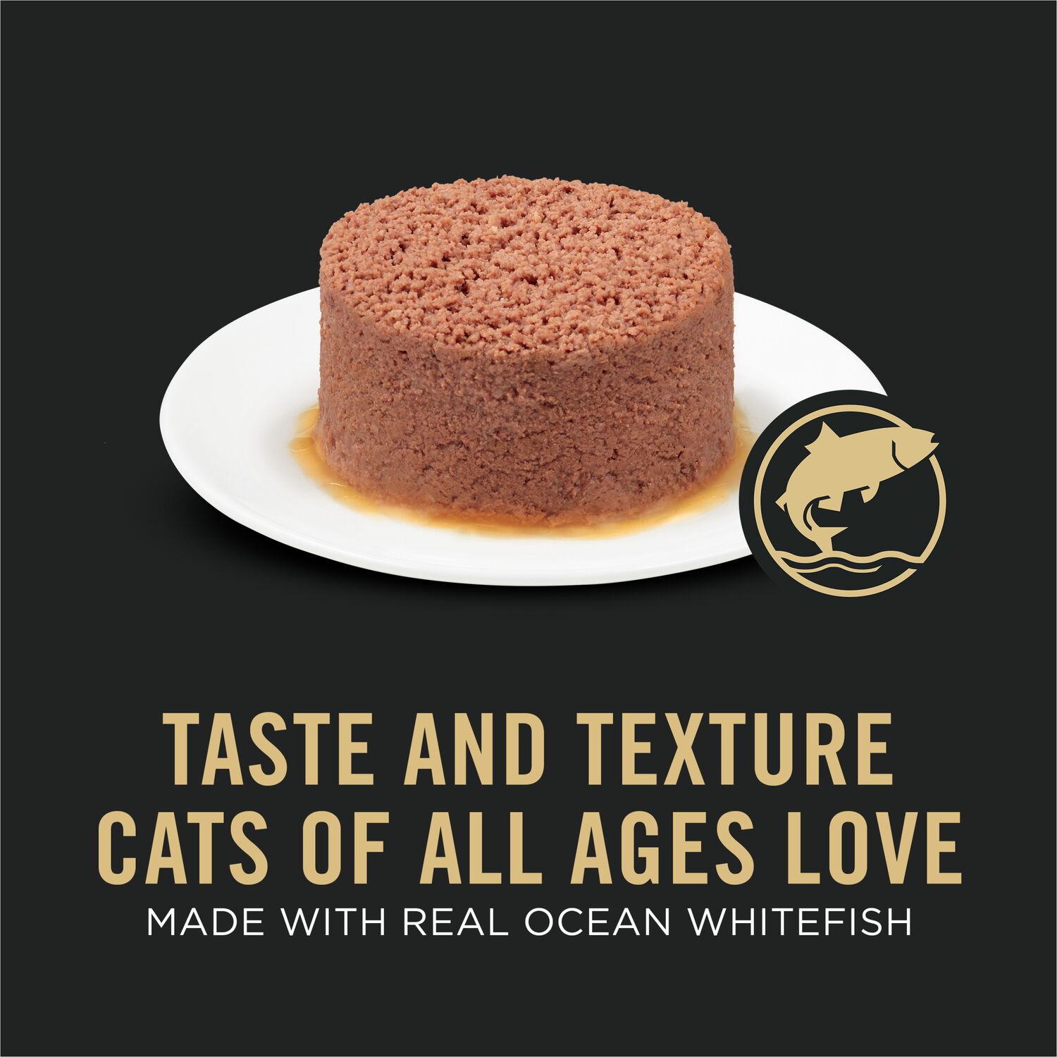 Purina Pro Plan All Life Stages Ocean Whitefish Pate Classic Entr&eacute;e Wet Cat Food, 3 Oz.