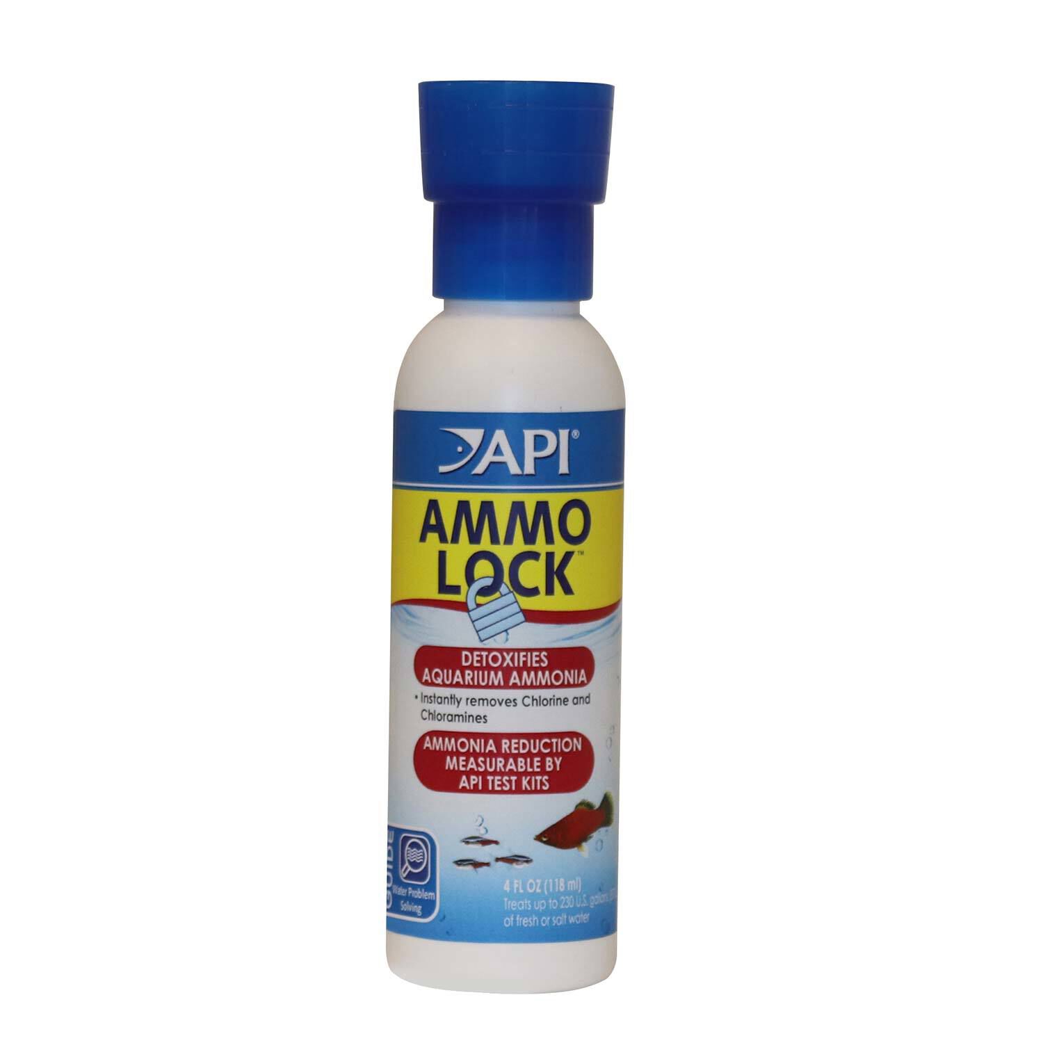 Api Ammo Lock Aquarium Water Treatment, 4-Oz