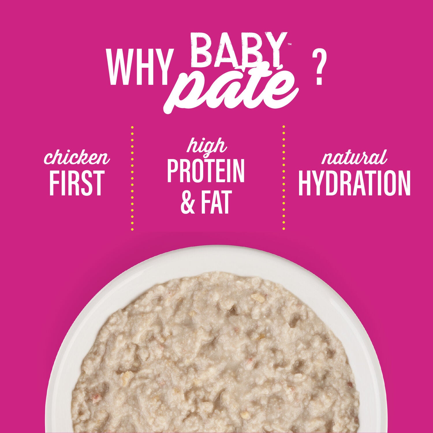 Tiki Cat Baby Pate Wet Cat Food For Kittens, Chicken & Chicken Liver, 2.4-Oz Can Pack Of 12