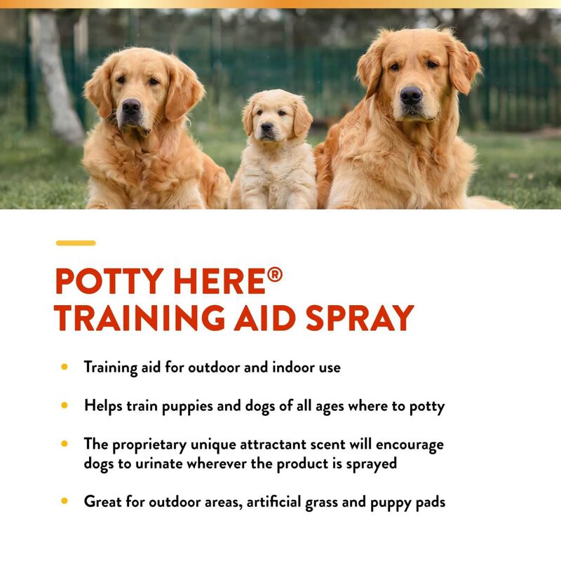Natur Vet Potty Here Dog Training Aid