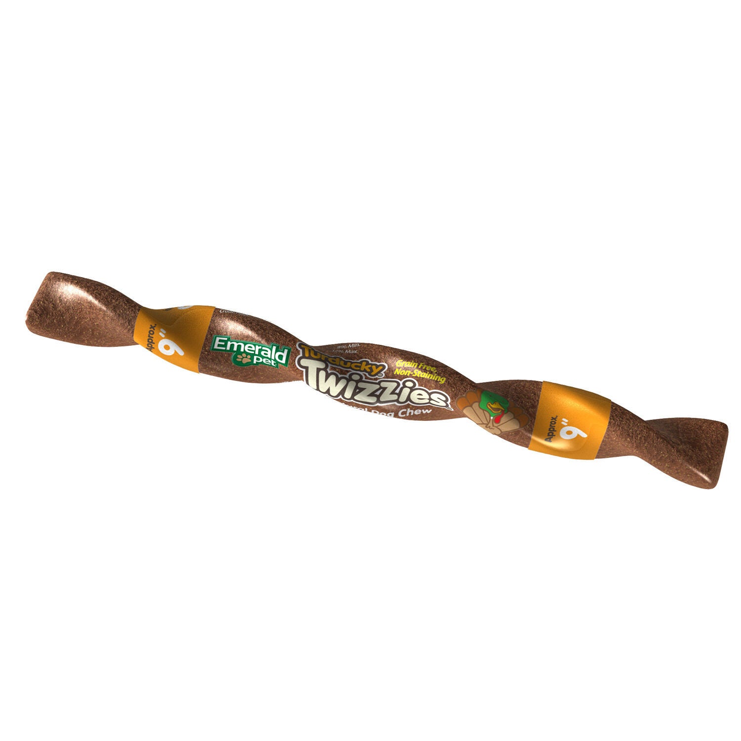 Emerald Pet Turducky Twizzies Natural Chew Dog Treat