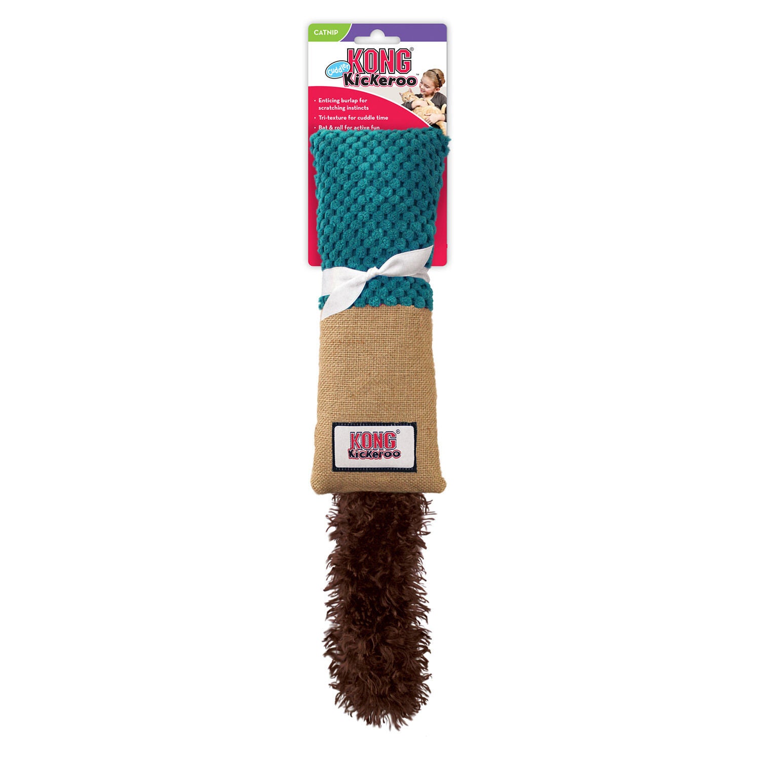 Kong Kickeroo Cuddler Cat Toy