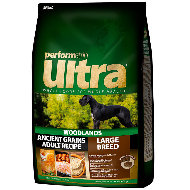 Performatrin Ultra Woodlands Ancient Grains Adult Recipe Large Breed Dry Dog Food
