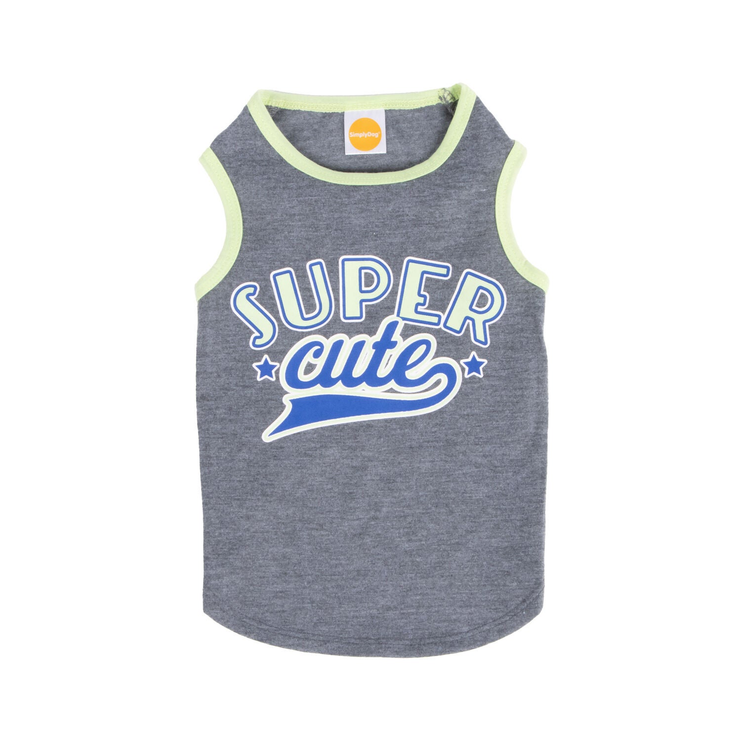 Bailey & Bella Gray Super Cute Muscle Tank Top Dog Shirt, Extra Large