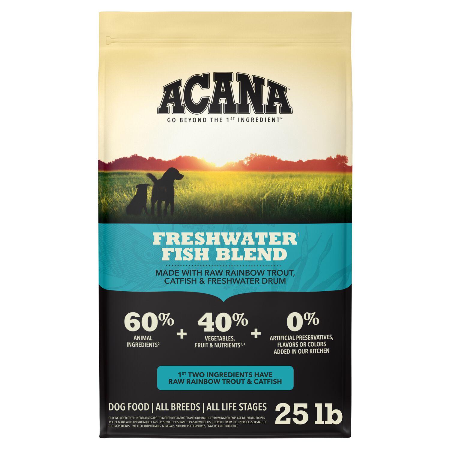 Acana Freshwater Fish Recipe Dog Food, 25-Lb Bag