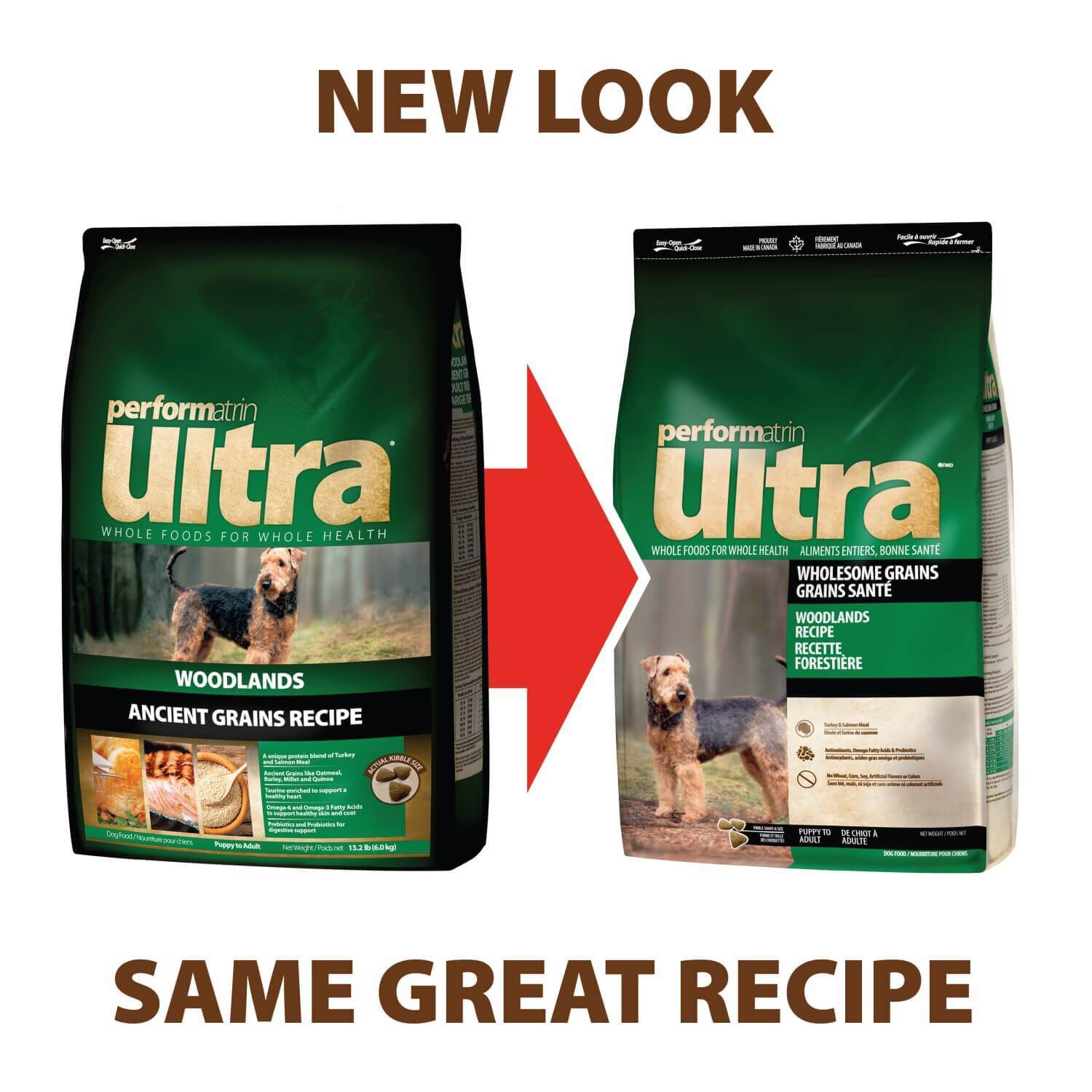 Performatrin Ultra Wholesome Grains Woodlands Dry Dog Food