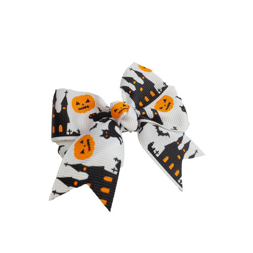 Spooky Cat Hair Bow For Dogs