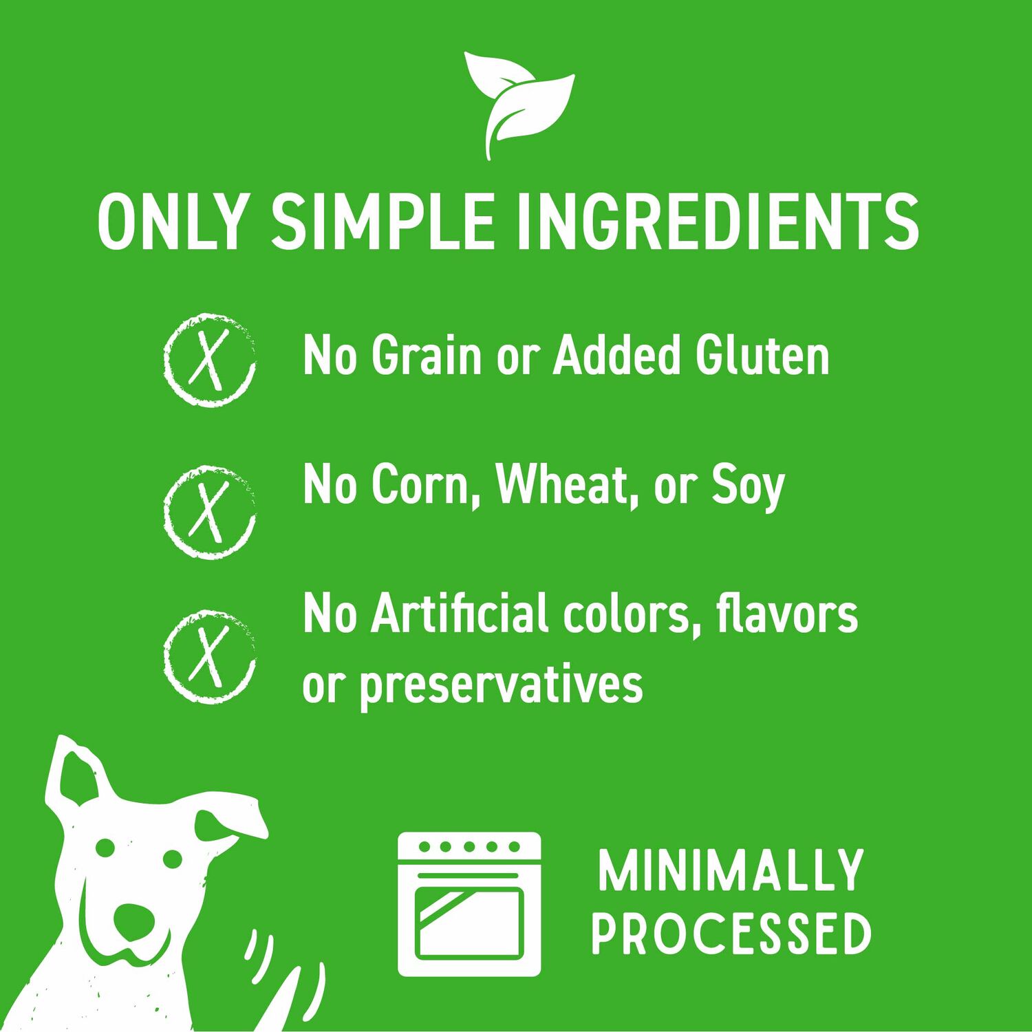 Wag More Bark Less Grain-Free Soft Chews Dog Treats, Chicken & Sweet Potato, 5-Oz