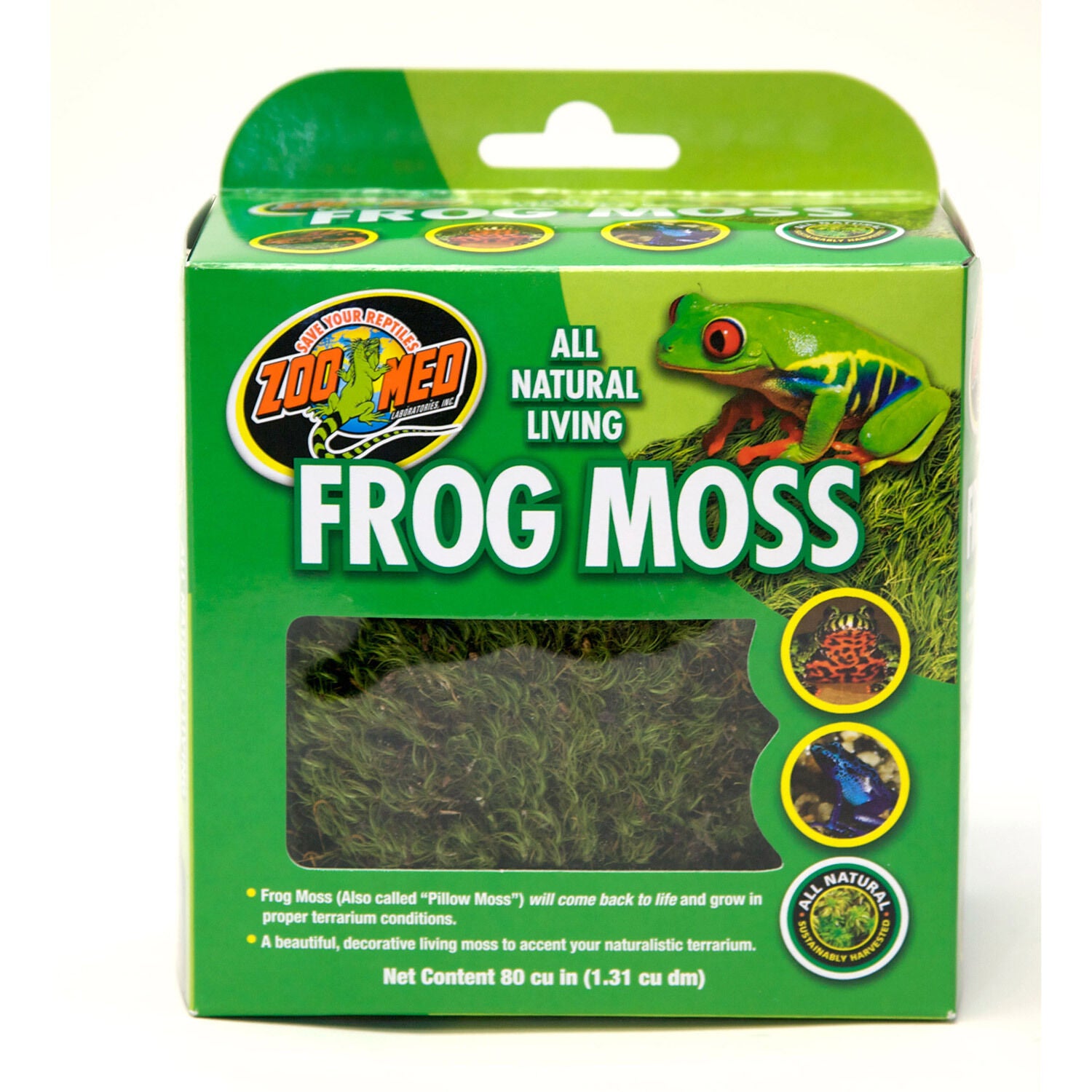 Reptile moss bedding top