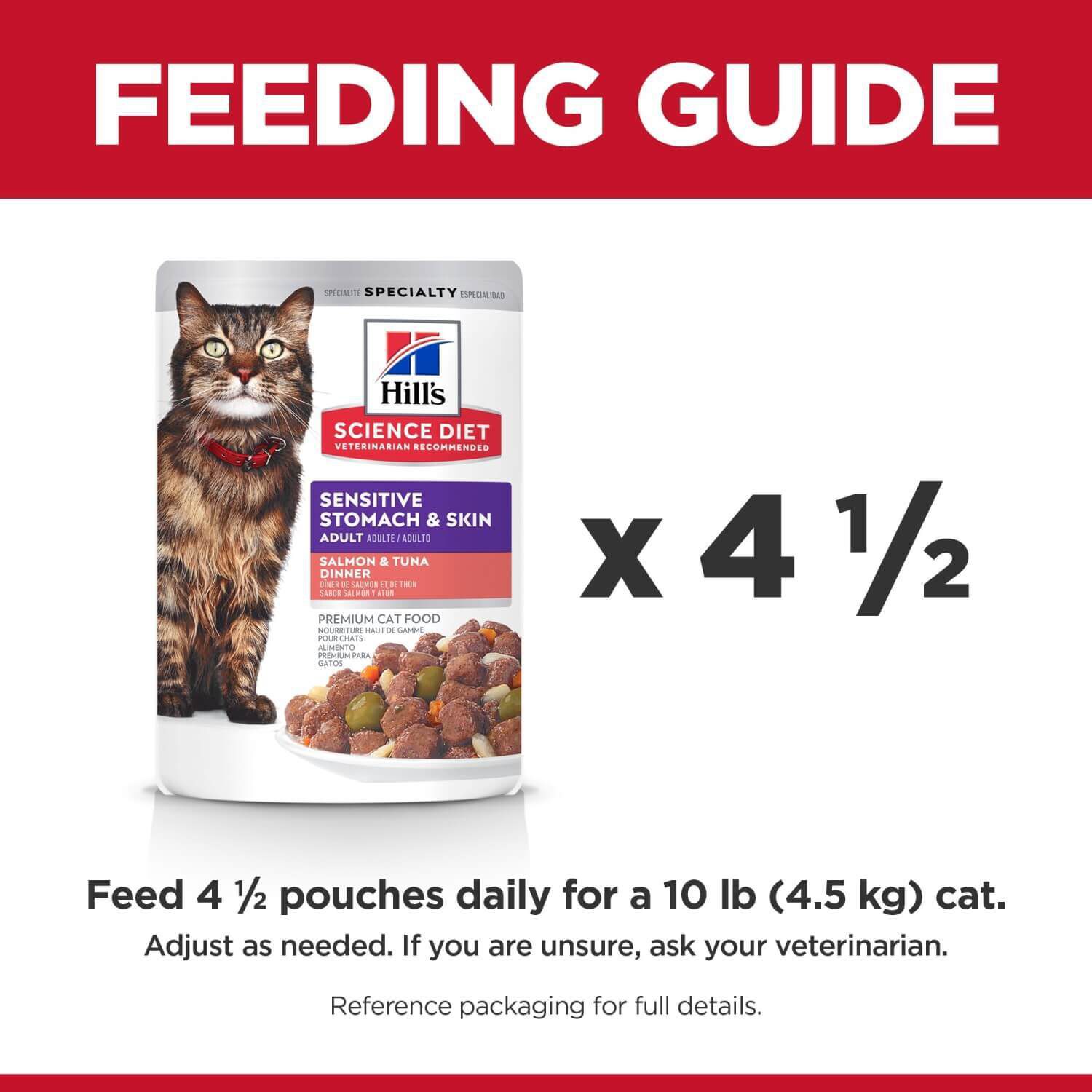Hill's Science Diet Adult Sensitive Stomach & Skin Salmon & Tuna Dinner Wet Cat Food
