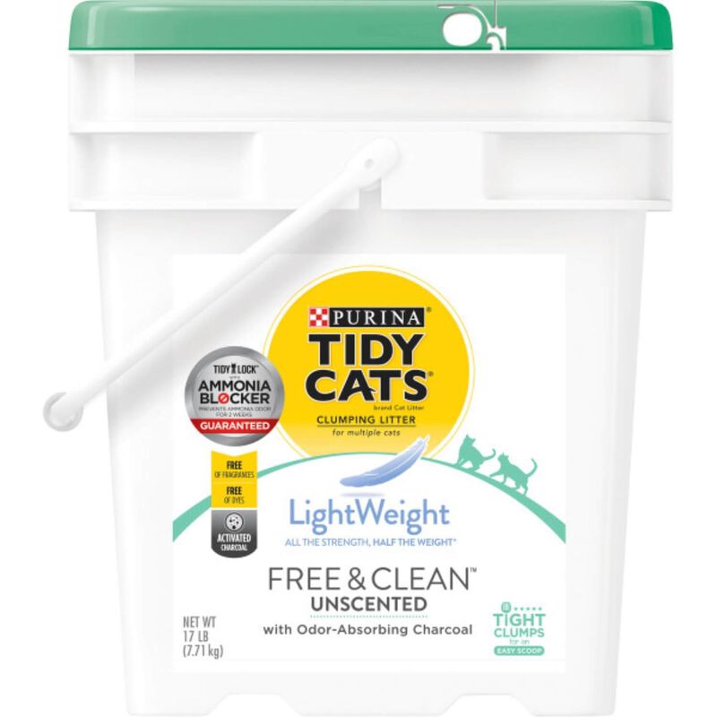 Tidy Cats Light Weight Dust Free Unscented Clumping Cat Litter