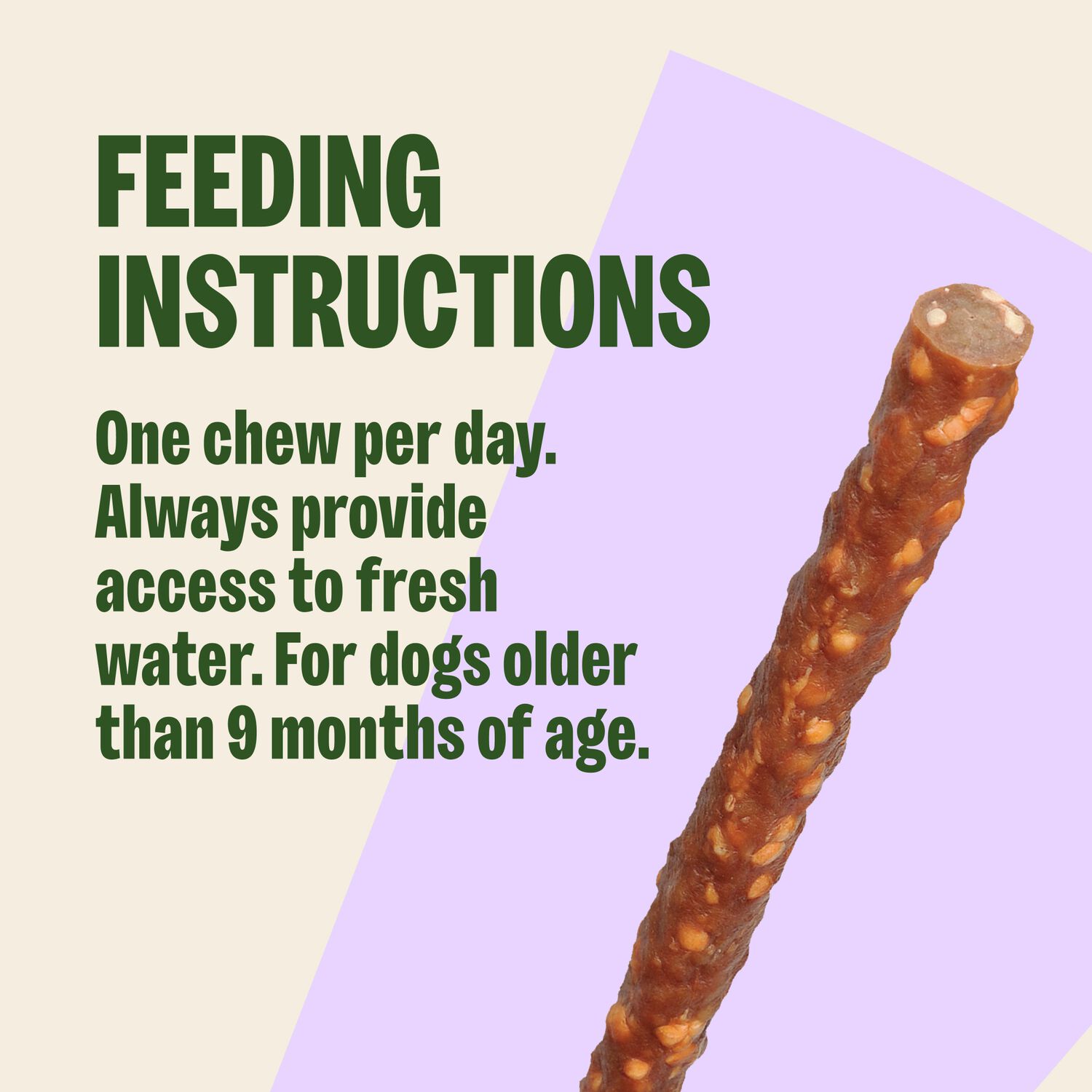 Whimzees Veggie Sausage Natural Grain-Free Dental Dog Treat, Small, 28 Count