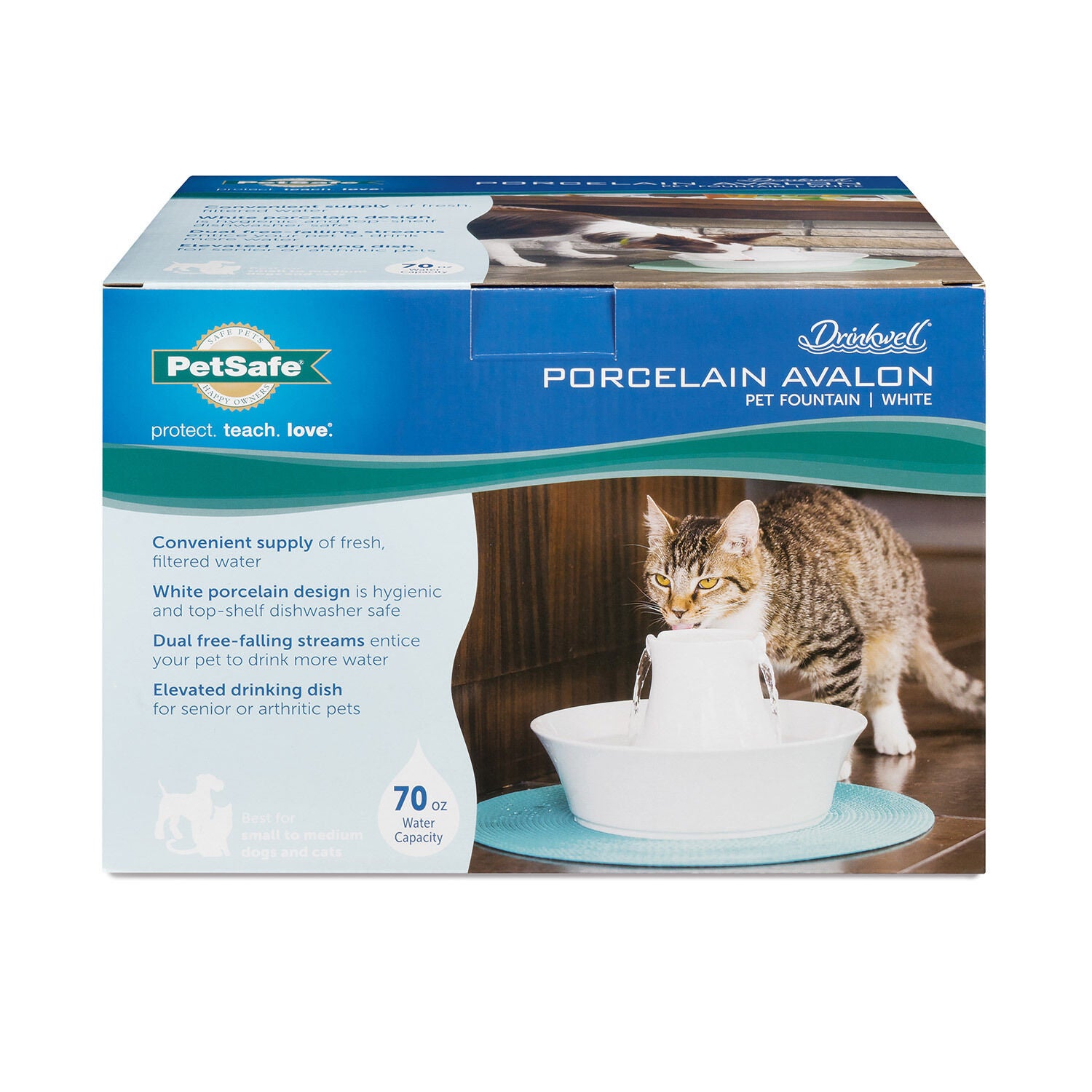 Drinkwell store ceramic avalon