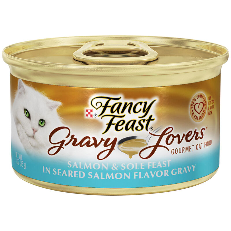 Gravy Lovers Salmon & Sole Feast In Seared Salmon Flavor Gravy Cat Food image number 1