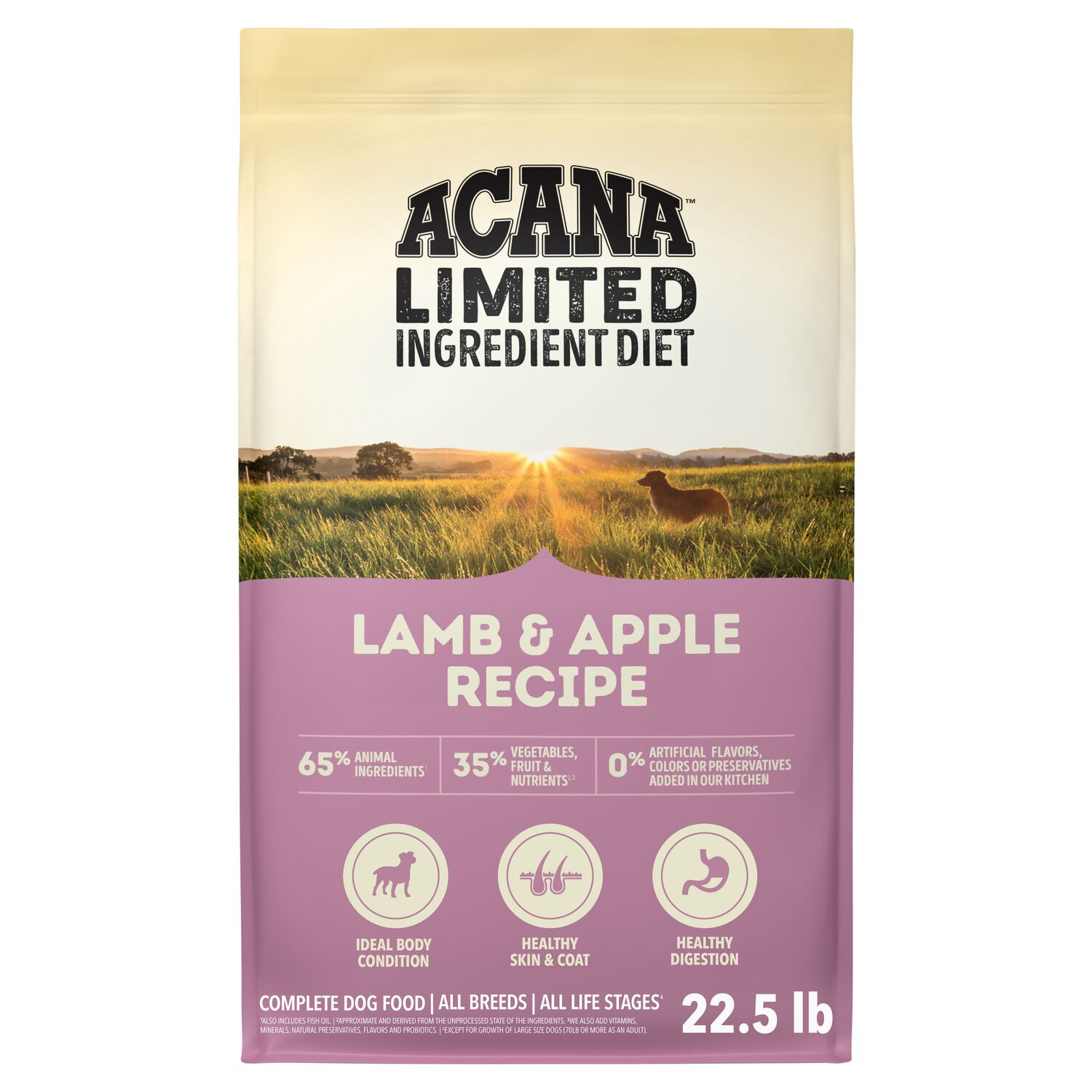 Acana Singles Limited Ingredient Diet Lamb & Apple Recipe Grain Free Dry Dog Food