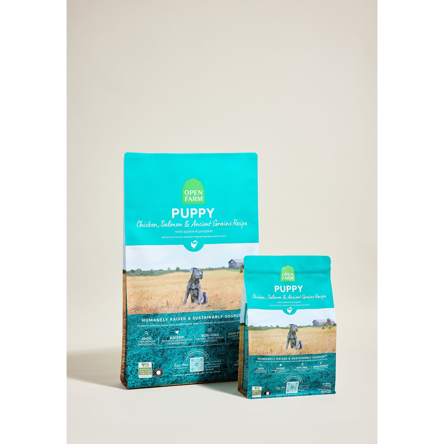 Open Farm Puppy Ancient Grains Chicken Salmon Dry Dog Food