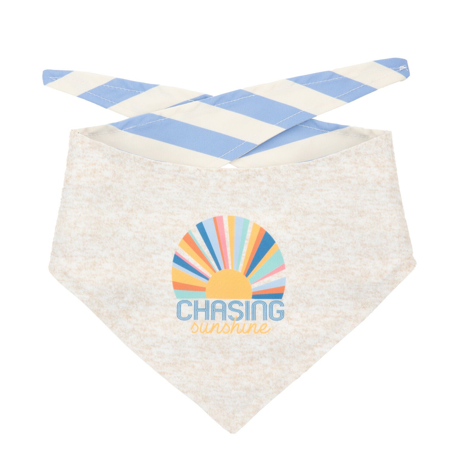 Simply Dog Reversible Chasing Sunshine Dog Bandana