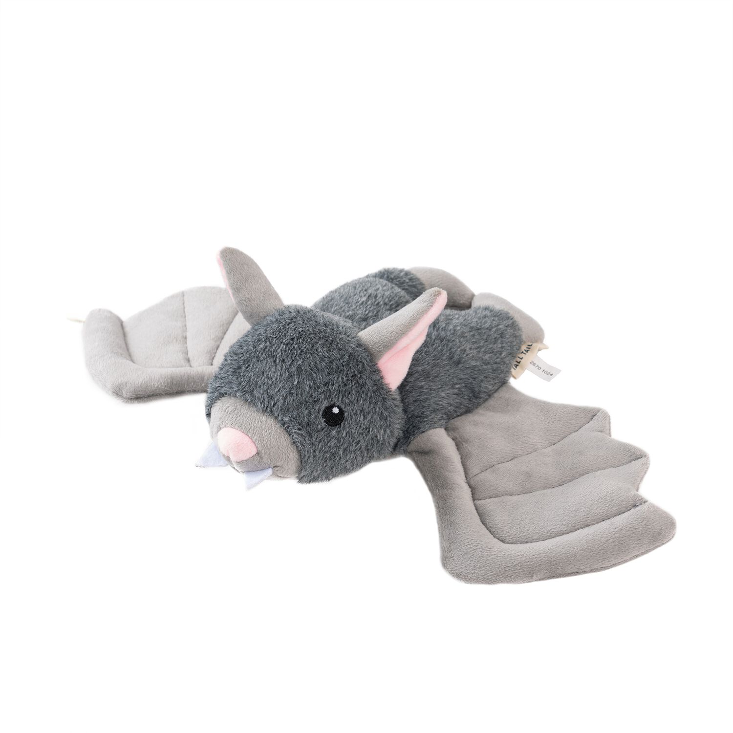 Tall Tails Bat Fling And Fetch Fetch Squeaky Plush Dog Toy, 12-Inch