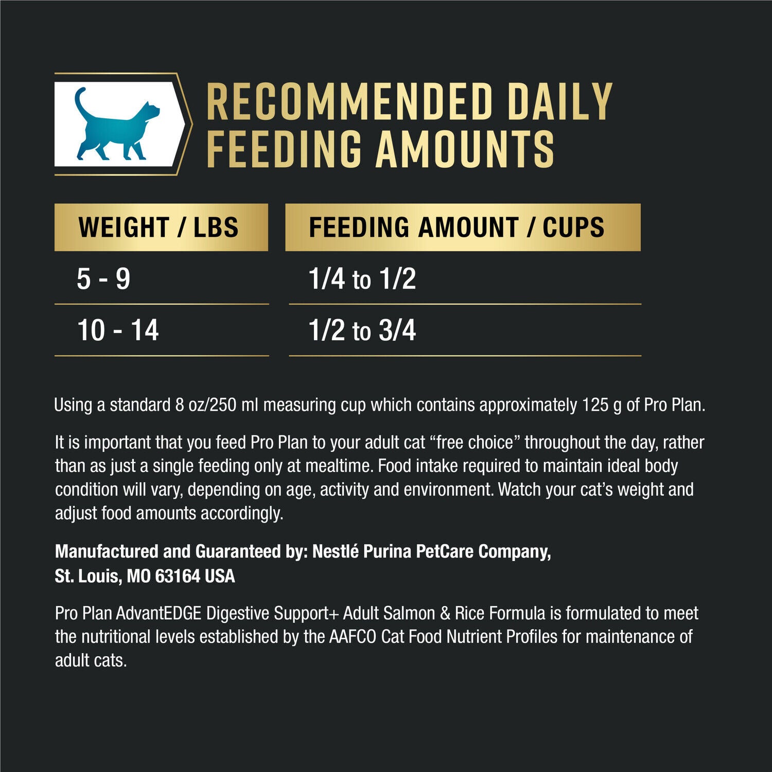 Purina Pro Plan Advantedge Digestive Support Plus Adult Salmon And Rice Formula Dry Cat Food - 3-Lb. Bag