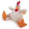 Checkers Fat White Rooster With Chew Guard Technology Dog Toy thumbnail number 2