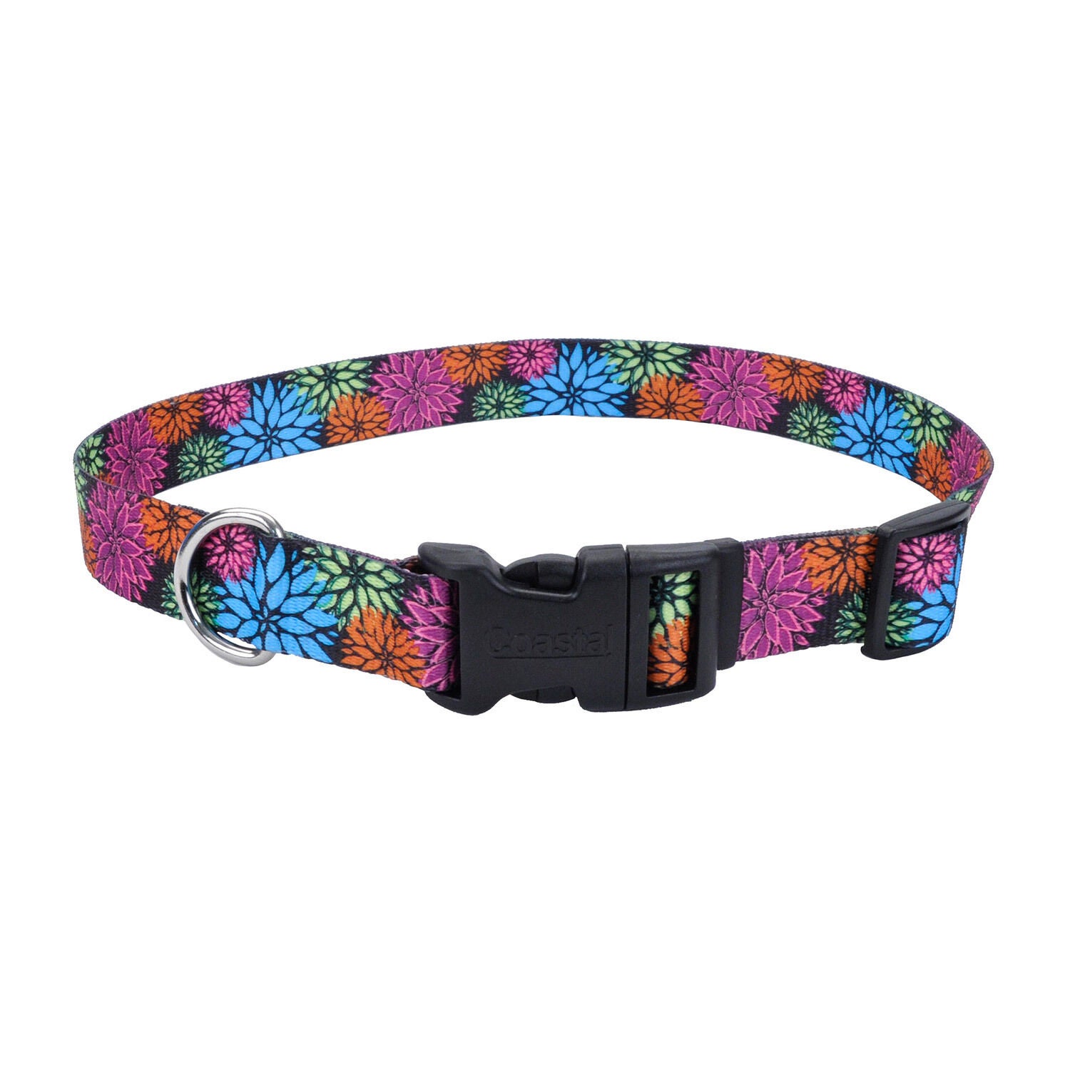 Pet Attire Styles Adjustable Dog Collar Wildflower