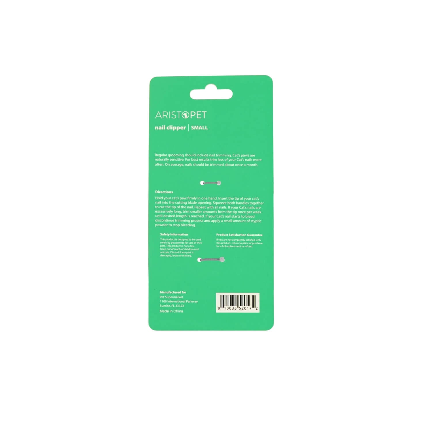Aristopet Nail Clipper For Cats