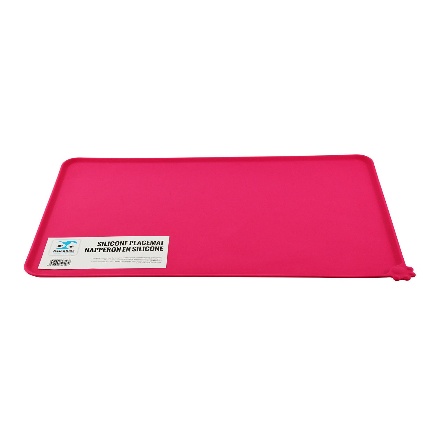 Silicone Dog Food Mat Bright Pink Pet Supermarket